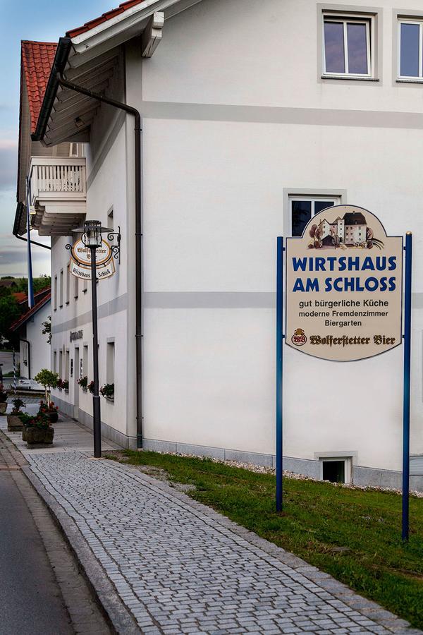 Hotel Wirtshaus Am Schloss Aicha vorm Wald Esterno foto